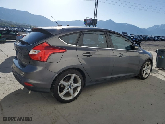 2012 Ford Focus Titanium with VIN 1FAHP3N21CL302058, listed as a Copart auction lot 53574025 with 196,337 mi miles and Clean Title. Bid and sale history available at carsss.com. Image 3.
