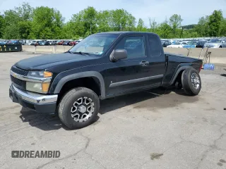 2008 Chevrolet Colorado 1LT z VIN 1GCDT19E488109183, wystawiony jako Copart lot #57277865 z przebiegiem 216 561 mil mil oraz Szkoda całkowita • Salvage title. Historia ofert i sprzedaży dostępna na DreamBid. Obrazek 1.