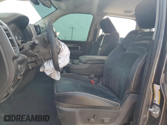 2024 Ram 2500 Laramie with VIN 3C6UR5FL9RG355268, listed as a Copart auction lot 50527165 with 33,207 mi miles and Salvage title. Bid and sale history available at DreamBid. Image 7.