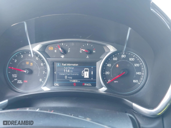 2019 Chevrolet Equinox LT with VIN 3GNAXUEV4KS515873, listed as a IAAI auction lot 40908452 with 114,803 mi miles. Bid and sale history available at carsss.com. Image 7.