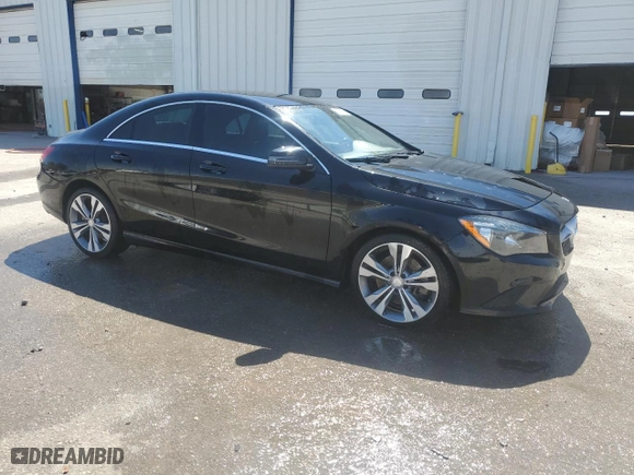 2015 Mercedes-Benz CLA-Class CLA 250 with VIN WDDSJ4EB3FN286175, listed as a Copart auction lot 49671775 with 110,416 mi miles and Salvage Title. Bid and sale history available at carsss.com. Image 4.
