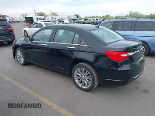 2012 Chrysler 200 Limited with VIN 1C3CCBCB5CN257373, listed as a IAAI auction lot 42111275 with 147,741 mi miles. Bid and sale history available at carsss.com. Image 3.