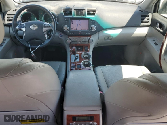 2011 Toyota Highlander Limited with VIN JTEDC3EH5B2000605, listed as a Copart auction lot 58140835 with 186,280 mi miles and Salvage title. Bid and sale history available at DreamBid. Image 8.