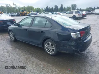 2015 Volkswagen Jetta S with VIN 3VW2K7AJ4FM354917, listed as a IAAI auction lot 42299798 with 186,048 mi miles and . Bid and sale history available at DreamBid. Image 3.