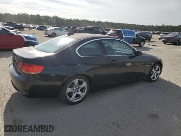 2008 BMW 3 Series 328i with VIN WBAWB33548P132790, listed as a Copart auction lot 47282525 with 296,569 mi miles and Salvage Title. Bid and sale history available at carsss.com. Image 3.