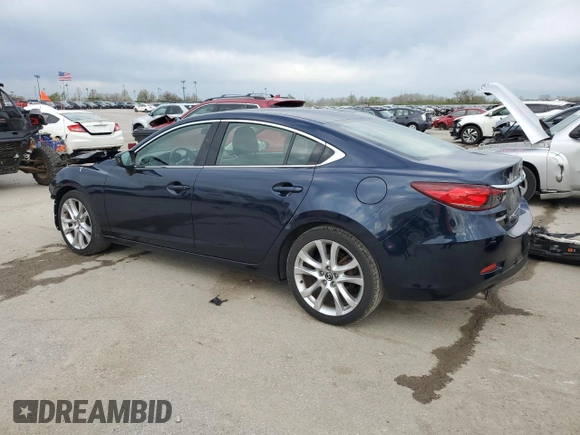 2016 Mazda Mazda6 i Touring with VIN JM1GJ1V52G1479256, listed as a Copart auction lot 51911345 with 216,999 mi miles and Salvage Title. Bid and sale history available at carsss.com. Image 2.