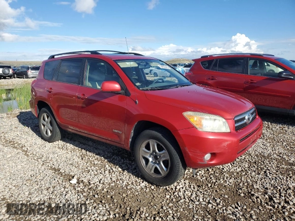 2007 Toyota RAV4 Limited with VIN JTMBD31V075051391, listed as a Copart auction lot 54630445 with 219,209 mi miles and Clean Title. Bid and sale history available at carsss.com. Image 4.