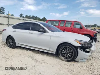 2019 Genesis G80 3.3T Sport with VIN KMTFN4JB8KU313006, listed as a Copart auction lot 69865804 with 126,992 mi miles and Salvage Title. Bid and sale history available at carsss.com. Image 4.