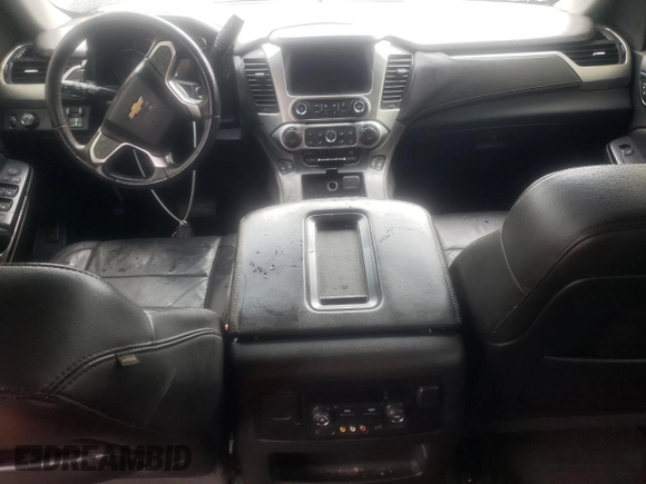 2015 Chevrolet Suburban LT with VIN 1GNSCJKC4FR295886, listed as a Copart auction lot 50192425 with 0 mi miles and Salvage Title. Bid and sale history available at carsss.com. Image 8.