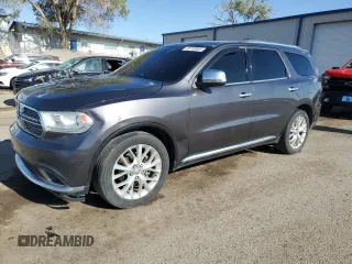 2016 Dodge Durango SXT with VIN 1C4RDHAG5GC424241, listed as a Copart auction lot 56720905 with 181,835 mi miles and Salvage title. Bid and sale history available at DreamBid. Image 1.