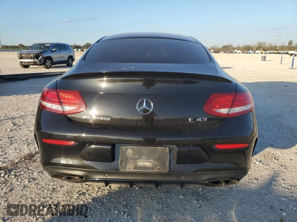 2018 Mercedes-Benz C 43 AMG with VIN WDDWJ6EB4JF686553, listed as a Copart auction lot 80314494 with 101,129 mi miles and Salvage Title. Bid and sale history available at DreamBid. Image 6.