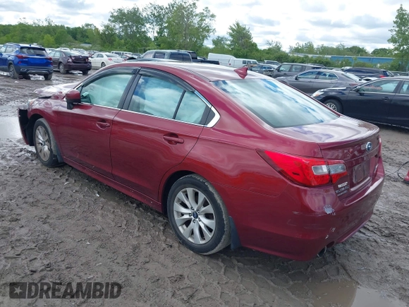 2017 Subaru Legacy Premium with VIN 4S3BNAD68H3041985, listed as a IAAI auction lot 42337268 with 130,085 mi miles and . Bid and sale history available at DreamBid. Image 3.