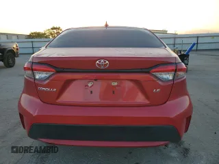 2021 Toyota Corolla LE with VIN 5YFEPMAE4MP166567, listed as a Copart auction lot 52805805 with 81,209 mi miles and Salvage Title. Bid and sale history available at DreamBid. Image 6.
