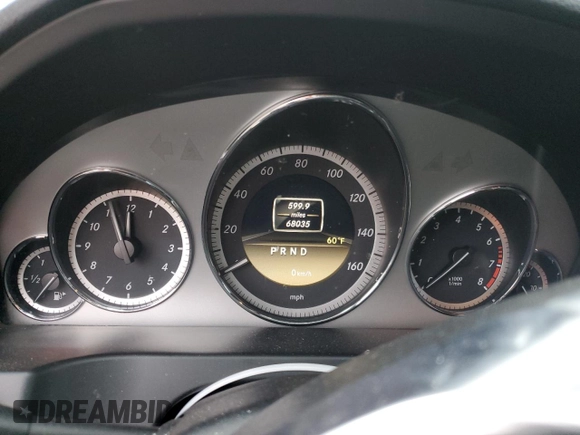 2012 Mercedes-Benz E 550 with VIN WDDKJ7DB3CF158043, listed as a Copart auction lot 43526855 with 68,035 mi miles and Salvage Title. Bid and sale history available at DreamBid. Image 9.