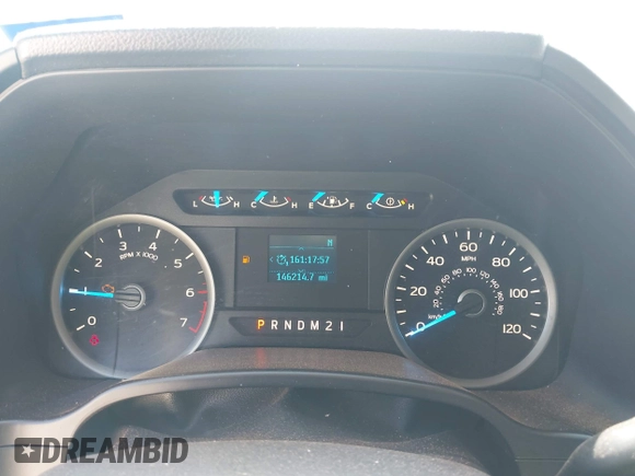 2017 Ford F-150 XL with VIN 1FTEW1CF2HFB42353, listed as a IAAI auction lot 41922745 with 146,214 mi miles and . Bid and sale history available at DreamBid. Image 7.