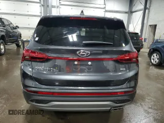 2022 Hyundai Santa Fe SE with VIN 5NMS1DAJ9NH429164, listed as a Copart auction lot 43921085 with 50,467 mi miles and Salvage Title. Bid and sale history available at carsss.com. Image 6.