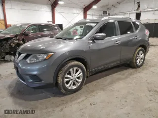 2015 Nissan Rogue SL with VIN 5N1AT2MV8FC770527, listed as a Copart auction lot 48402715 with 92,952 mi miles and Salvage Title. Bid and sale history available at carsss.com. Image 1.