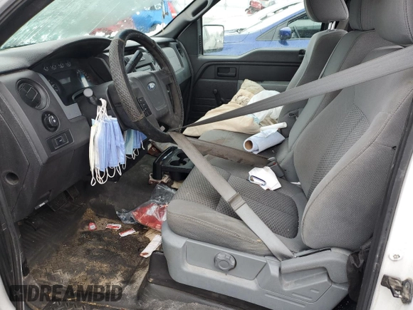 2011 Ford F-150 XL with VIN 1FTMF1CM1BKD05194, listed as a Copart auction lot 46978265 with Not Provided miles and Salvage Title. Bid and sale history available at DreamBid. Image 7.