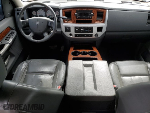 2007 Dodge 1500 Laramie with VIN 1D7HU18207S156191, listed as a Copart auction lot 52305335 with 235,695 mi miles and Clean Title. Bid and sale history available at carsss.com. Image 8.