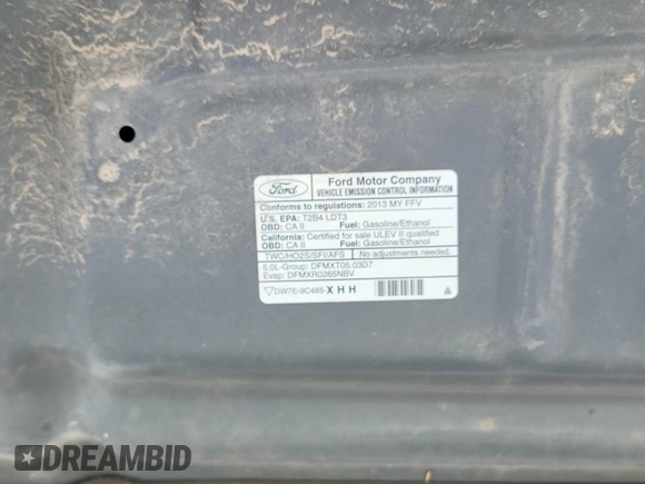 2013 Ford F-150 XL with VIN 1FTFX1EF5DFB24177, listed as a IAAI auction lot 42619579 with 114,375 mi miles and . Bid and sale history available at DreamBid. Image 35.