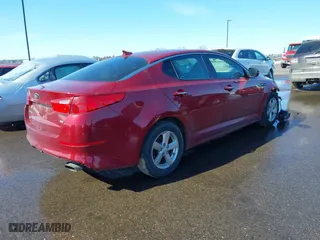 2015 Kia Optima LX with VIN 5XXGM4A79FG517679, listed as a IAAI auction lot 41748023 with 125,666 mi miles. Bid and sale history available at carsss.com. Image 4.