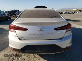 2019 Hyundai Elantra SE with VIN 5NPD74LF3KH418062, listed as a Copart auction lot 41424835 with 76,288 mi miles and Salvage Title. Bid and sale history available at DreamBid. Image 6.