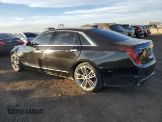 2017 Cadillac CT6 Premium Luxury AWD with VIN 1G6KH5R6XHU193058, listed as a Copart auction lot 43237085 with 70,253 mi miles and Salvage title. Bid and sale history available at DreamBid. Image 2.