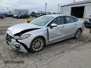 2019 Ford Fusion Hybrid SE with VIN 3FA6P0LU1KR242759, listed as a Copart auction lot 50991255 with 163,440 mi miles and Clean Title. Bid and sale history available at carsss.com. Image 1.