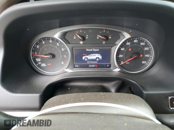 2021 GMC Acadia SLT with VIN 1GKKNMLS1MZ234345, listed as a Copart auction lot 50780855 with 42,687 mi miles and Salvage title. Bid and sale history available at DreamBid. Image 9.