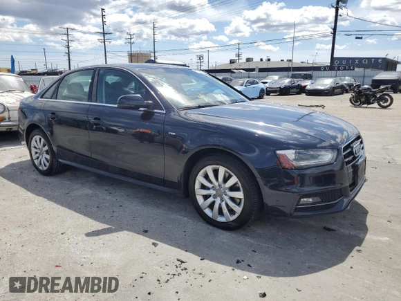 2015 Audi A4 Premium with VIN WAUBFAFLXFN031974, listed as a Copart auction lot 51369285 with 159,560 mi miles and Clean Title. Bid and sale history available at carsss.com. Image 4.