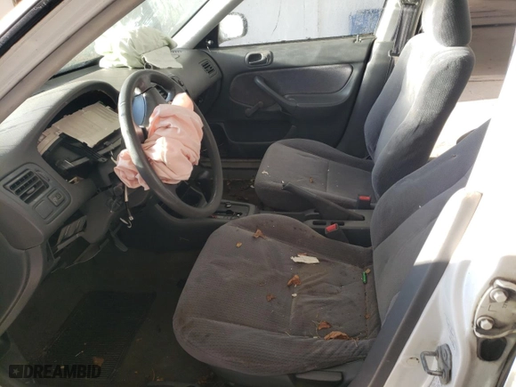 1996 Honda Civic DX with VIN 1HGEJ6625TL015368, listed as a Copart auction lot 81109073 with 0 mi miles and Clean Title. Bid and sale history available at carsss.com. Image 7.