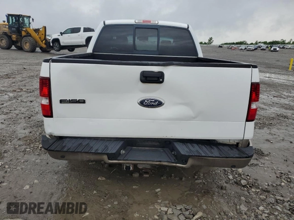2005 Ford F-150 XLT with VIN 1FTPW12525FB16364, listed as a Copart auction lot 55019304 with 264,487 mi miles and Salvage Title. Bid and sale history available at carsss.com. Image 6.