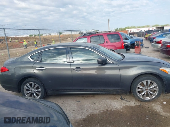 2012 Infiniti M37 with VIN JN1BY1AR2CM391253, listed as a IAAI auction lot 41916069 with 248,141 mi miles. Bid and sale history available at carsss.com. Image 13.