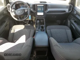 2024 Ford Ranger XL with VIN 1FTER4PH0RLE54615, listed as a Copart auction lot 61637625 with 10,099 mi miles and Salvage title. Bid and sale history available at DreamBid. Image 8.