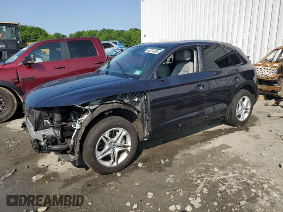 2018 Audi Q5 Premium with VIN WA1ANAFY4J2218404, listed as a Copart auction lot 60293695 with 80,767 mi miles and Salvage title. Bid and sale history available at DreamBid. Image 1.