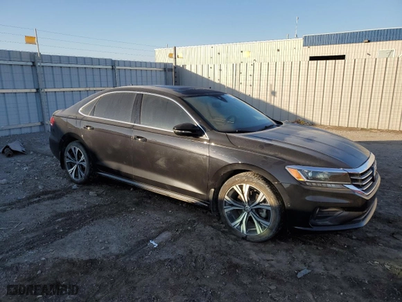 2020 Volkswagen Passat 2.0T SEL with VIN 1VWCA7A30LC019398, listed as a Copart auction lot 43350555 with 139,382 mi miles and Salvage Title. Bid and sale history available at carsss.com. Image 4.