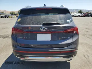 2021 Hyundai Santa Fe Hybrid Limited with VIN KM8S5DA18MU002923, listed as a Copart auction lot 64504734 with 37,445 mi miles and Salvage Title. Bid and sale history available at carsss.com. Image 6.