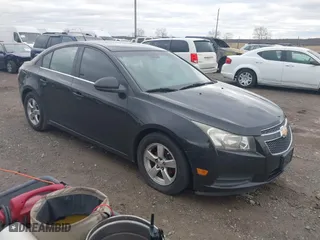 2011 Chevrolet Cruze LT w/1LT with VIN 1G1PF5S99B7281028, listed as a IAAI auction lot 41743261 with 203,214 mi miles. Bid and sale history available at carsss.com. Image 1.