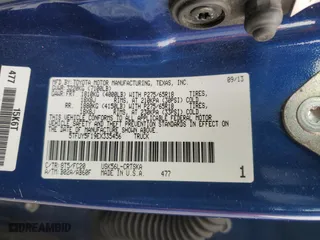 2014 Toyota Tundra 4WD Truck SR with VIN 5TFUY5F19EX335456, listed as a Copart auction lot 51412805 with 0 mi miles and Salvage Title. Bid and sale history available at carsss.com. Image 14.