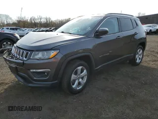 2019 Jeep Compass Latitude with VIN 3C4NJDBB3KT786729, listed as a Copart auction lot 78611494 with 28,129 mi miles and Salvage Title. Bid and sale history available at carsss.com. Image 1.