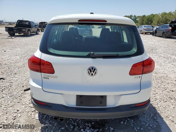 2017 Volkswagen Tiguan S with VIN WVGAV7AX1HK044093, listed as a Copart auction lot 52816015 with 94,610 mi miles and Salvage Title. Bid and sale history available at carsss.com. Image 6.