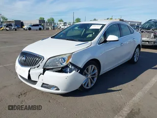 2015 Buick Verano Leather Group with VIN 1G4PS5SK1F4165380, listed as a IAAI auction lot 42017643 with 146,713 mi miles. Bid and sale history available at carsss.com. Image 2.