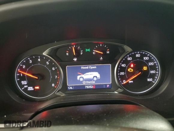 2023 GMC Acadia SLT with VIN 1GKKNML48PZ154417, listed as a Copart auction lot 54381515 with 75,352 mi miles and Clean Title. Bid and sale history available at DreamBid. Image 9.