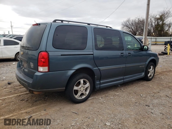 2007 Chevrolet Uplander LT w/1LT with VIN 1GNDV33W57D151365, listed as a Copart auction lot 87289494 with 65,354 mi miles and Salvage Title. Bid and sale history available at carsss.com. Image 3.