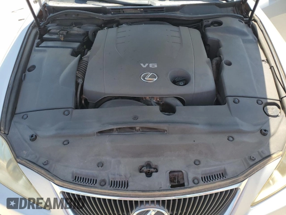 2007 Lexus IS 250 with VIN JTHBK262075042008, listed as a Copart auction lot 52261815 with 165,771 mi miles and Clean title. Bid and sale history available at DreamBid. Image 11.