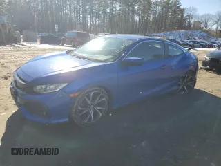 2018 Honda Civic Si Coupe with VIN 2HGFC3A5XJH752946, listed as a Copart auction lot 43460755 with 86,961 mi miles and Non Repairable. Bid and sale history available at carsss.com. Image 1.