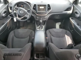 2017 Jeep Cherokee Latitude with VIN 1C4PJLCS6HD214568, listed as a Copart auction lot 47481225 with 106,499 mi miles and Salvage Title. Bid and sale history available at carsss.com. Image 8.