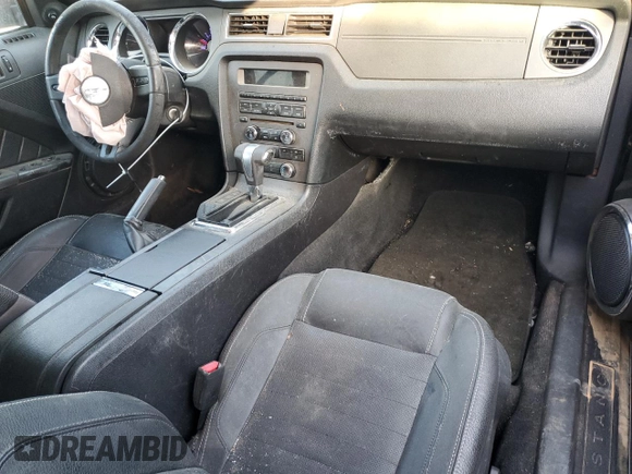 2012 Ford Mustang V6 with VIN 1ZVBP8EM1C5212795, listed as a Copart auction lot 49974445 with 105,197 mi miles and Salvage Title. Bid and sale history available at carsss.com. Image 8.