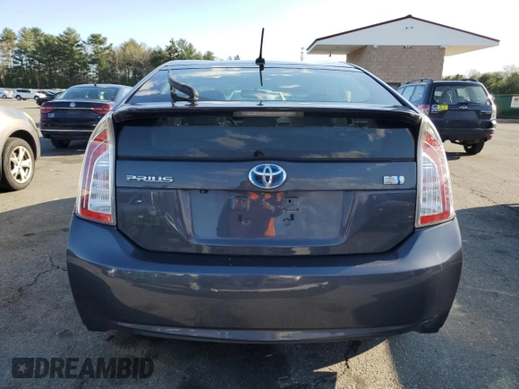 2014 Toyota Prius Four with VIN JTDKN3DU1E1740442, listed as a Copart auction lot 49706635 with 153,501 mi miles and Salvage Title. Bid and sale history available at DreamBid. Image 6.