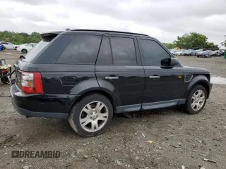 2006 Land Rover Range Rover Sport HSE with VIN SALSF25486A920825, listed as a Copart auction lot 58063625 with 218,694 mi miles and Salvage title. Bid and sale history available at DreamBid. Image 3.